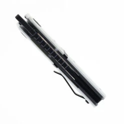 Maxace Capsule Folding Knife White/Black G10 Handle Plain Edge -Blades MAXACE CAPSULE 2 G WHITE BLACK 02 44682.1741030821