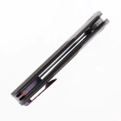 Maxace Mamba Folding Knife Grey Carbon Fiber Handle S90V Plain Edge M16A -Blades MAXACE MAMBA M16A 04 89603.1702663348