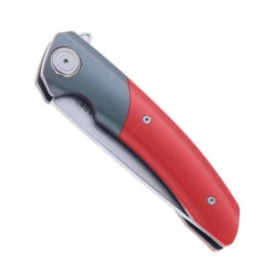 Maxace Mamba Folding Knife Red G10 Handle SLD-Magic Plain Edge M16F -Blades MAXACE MAMBA M16F 01 21694.1702663989