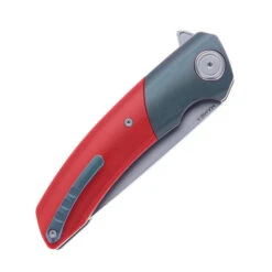 Maxace Mamba Folding Knife Red G10 Handle SLD-Magic Plain Edge M16F -Blades MAXACE MAMBA M16F 03 68154.1702663989