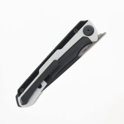 Maxace Kestrel Folding Knife White/Black Aluminum/G10 Handle Magnacut Drop Point Plain Edge Satin Finish MM28-1-A -Blades MAXACE MM28 1 A KESTREL 03 88719.1723064404