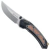 Maxace Blacklight 01 Folding Knife Black Titanium/Brass/Copper Handle M390 Plain Edge OM02-1-B
