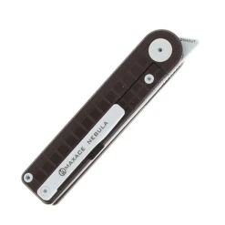 Maxace Nebula Folding Knife Titanium/Cerakote Handle Magnacut Plain Edge OMO1-1-B -Blades MAXACE NEBULA OMO1 1 B 03 15435.1726076234