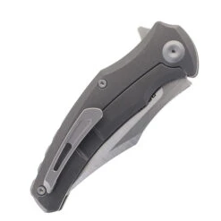 Maxace Orion Folding Knife Black Titanium Handle Magnacut Plain Edge M23B -Blades MAXACE ORION M33B 03 50355.1711731203