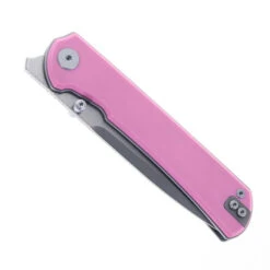 Maxace Peregrine S Folding Knife Pink G10 Handle 10CR15COMOV Plain Edge -Blades MAXACE PEREGRINE S MM30 2 B 01 99070.1728062513