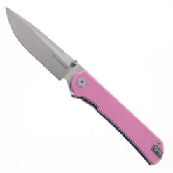 Maxace Peregrine S Folding Knife Pink G10 Handle 10CR15COMOV Plain Edge