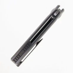 Maxace Perseus Folding Knife Grey Titanium Handle Red Carbon Fiber Inlay Magnacut Steel Blade OM47-1-A 11 Maxace Perseus Folding Knife Grey Titanium Handle Red Carbon Fiber Inlay Magnacut Steel Blade OM47-1-A -Blades MAXACE PERSEUS OM47 I A 04 15399.1722277320