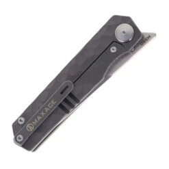 Maxace Baby Racoon Dog Folding Knife Titanium Handle M390 Blade MM31-1-B -Blades MAXACE raccoon dog mm 31 1 b 03 90987.1725562283