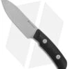 Maxace Baal Fixed Blade Knife Black G-10 No Guard (4.1" Stonewash)
