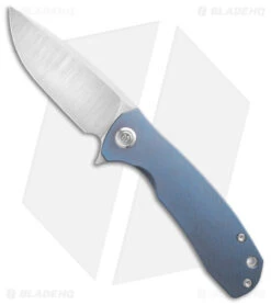 Maxace Balance 2021 Frame Lock Knife Blue Titanium (3.7" Satin M390) MBL-102