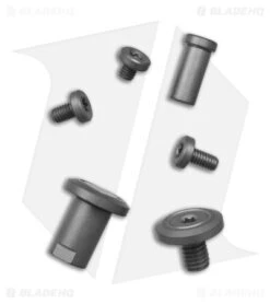 Maxace Black Mirror Frame Lock Knife Titanium/Carbon Fiber (3.25" Stonewash) 8 Maxace Black Mirror Frame Lock Knife Titanium/Carbon Fiber (3.25" Stonewash) -Blades Maxace Black Mirror FLK TI CF 4in BHQ 160302 td screws