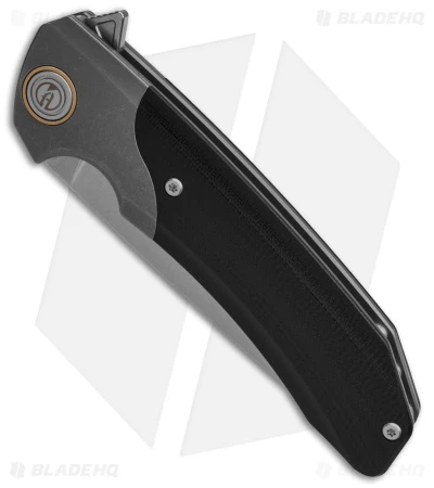 Maxace Knives Goliath 2.0 Liner Lock Knife Black G-10/Titanium (4.5" SW) 2 Maxace Knives Goliath 2.0 Liner Lock Knife Black G-10/Titanium (4.5" SW) - Image 2