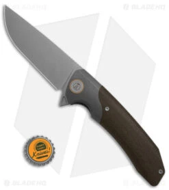 Maxace Knives Goliath 2.0 Liner Lock Knife Micarta/Titanium (4.5" SW) 7 Maxace Knives Goliath 2.0 Liner Lock Knife Micarta/Titanium (4.5" SW) -Blades Maxace Knives Goliath 2 LLK Micarta Ti 4in SW BHQ 147328 td size