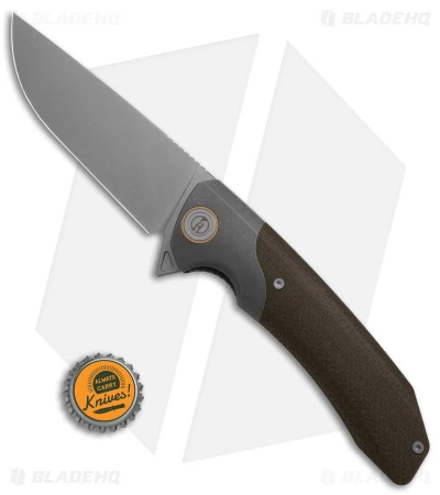 Maxace Knives Goliath 2.0 Liner Lock Knife Micarta/Titanium (4.5" SW) 4 Maxace Knives Goliath 2.0 Liner Lock Knife Micarta/Titanium (4.5" SW) - Image 4