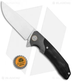 Maxace Knives Goliath 2.0 Liner Lock Knife Black G10/Titanium (4.5" Satin) 7 Maxace Knives Goliath 2.0 Liner Lock Knife Black G10/Titanium (4.5" Satin) -Blades Maxace Knives Goliath 2.0 LL Black G 10 Ti SW BHQ 124315 jr bottlecap