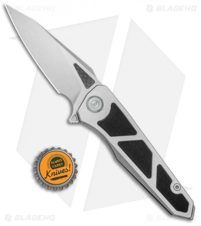 Maxace Knives Lanius Frame Lock Knife Black G-10 (3.3" Stonewash) ML01 4 Maxace Knives Lanius Frame Lock Knife Black G-10 (3.3" Stonewash) ML01 - Image 4
