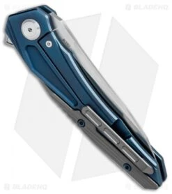 Front Page -Blades Maxace Ptilopsis hybrid integral blue gray ti bevel satin BHQ 74283 er side