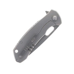 Maxace Balance Folding Knife Dark Gray Titanium/Zirconium Inlay Handle M390 Plain Edge -Blades Maxace MM32 1 B04 25468.1739991643