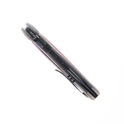 Maxace Amber Folding Knife Titanium/Timascus Handle M390 Plain Black Blade -Blades Maxace MM38 1 B05 53064.1739988544