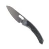 Maxace Knife Black Mirror Folding Knife Black Carbon Fiber And Titanium Handle S90V Blade