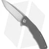 Maxace Halictus Tanto Frame Lock Knife Titanium (3.75" Stonewash)