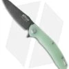 Maxace Knives Wind Flipper Liner Lock Knife Jade G-10 (3.875" Black SW)